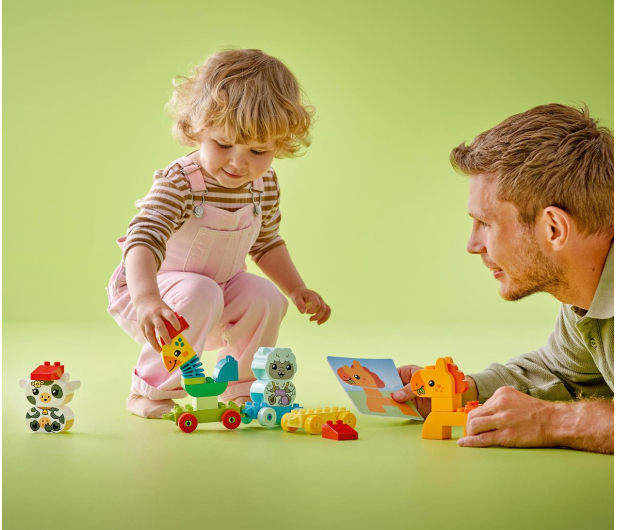 LEGO DUPLO 10412 Pociąg ze zwierzątkami - 1202284 - zdjęcie 5